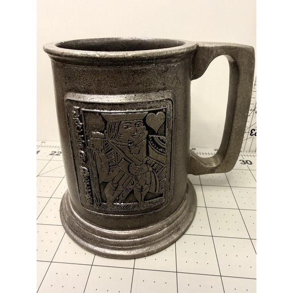 Wilton Other - Vintage Wilton Armetale Pewter Mug Stein Jacks or Better Jack of Hearts RWP USA